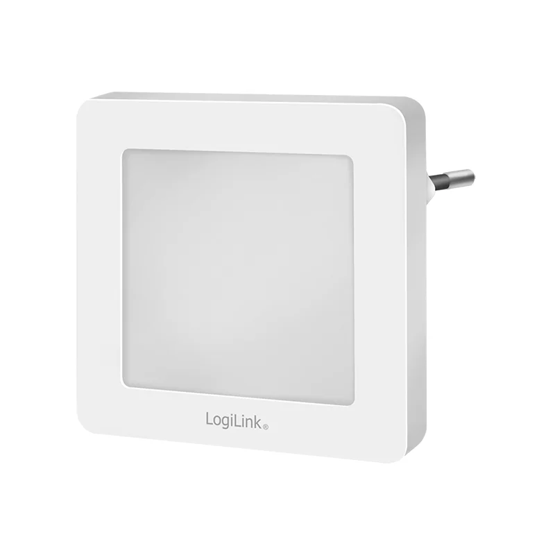 LED night light with twilight sensor, square, 3014 LED x4 — produktfoto