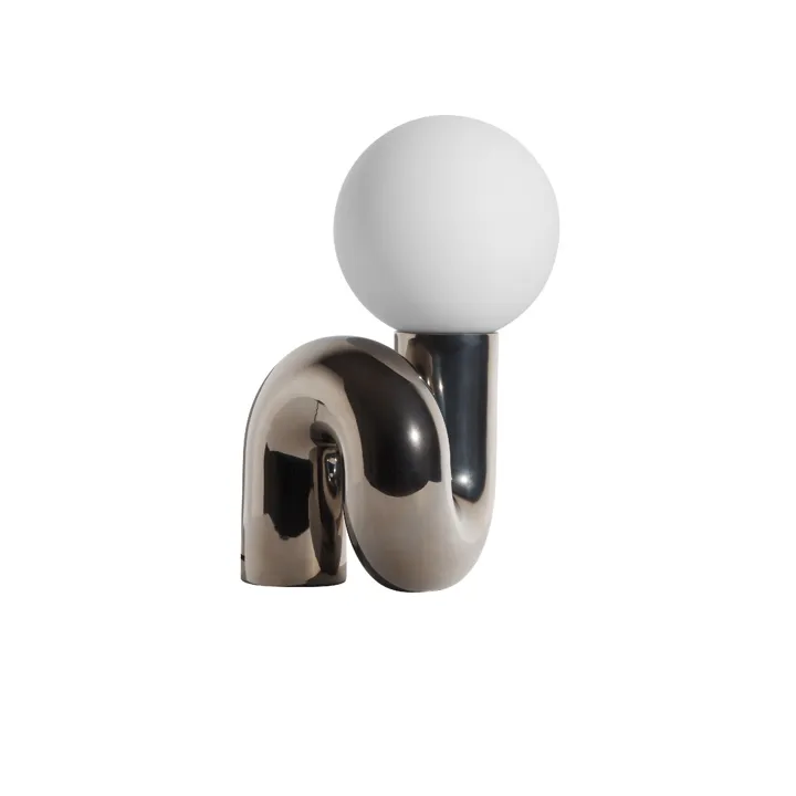 Petite Friture Neotenic H51 Platinium – bordlampe — produktfoto