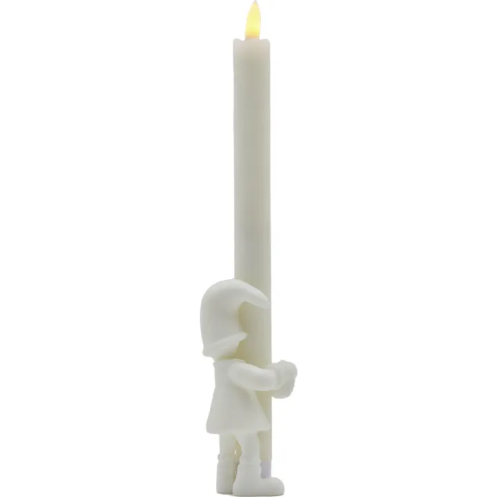 Sirius Tinka nisse LED kronelys, 28,5 cm – LED-stearinlys — produktfoto