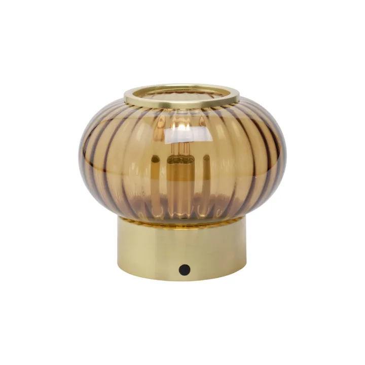 Edgeform Urc Transportable Lampe Amber – bordlampe — produktfoto