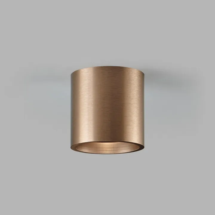 LIGHT-POINT Solo 1 Round Rose Gold - 2700K – loftlampe — produktfoto