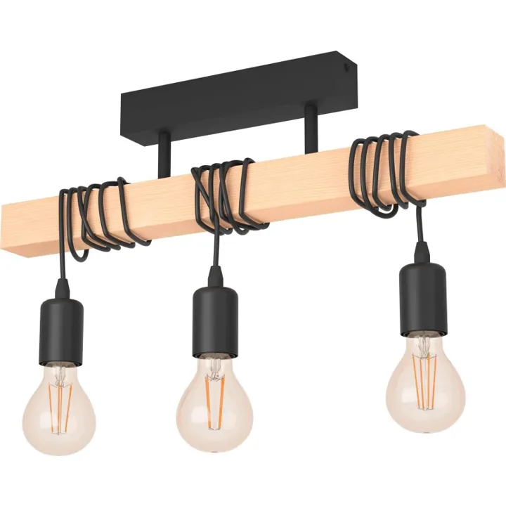 Eglo Townshend , sort – loftlampe — produktfoto