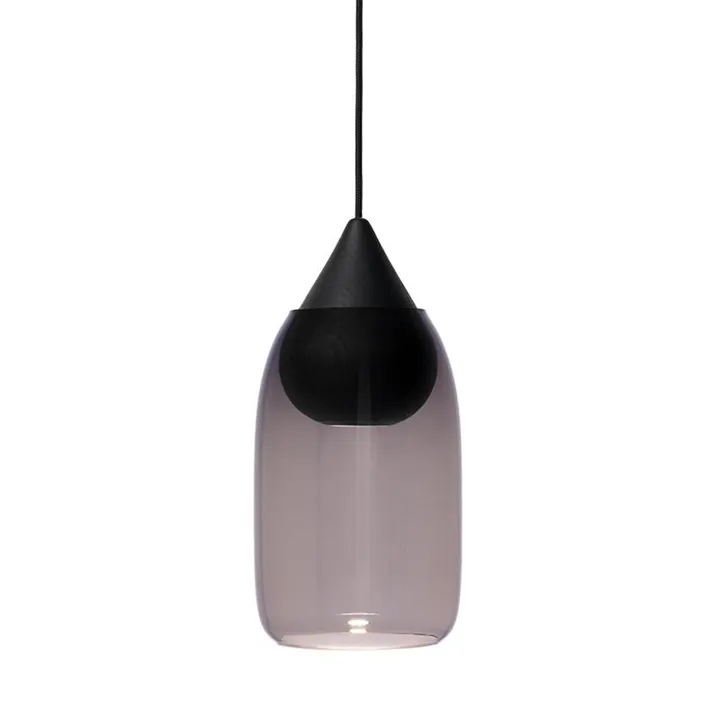 Mater Liuku Drop Sort Lindetræ/Violet – pendel — produktfoto