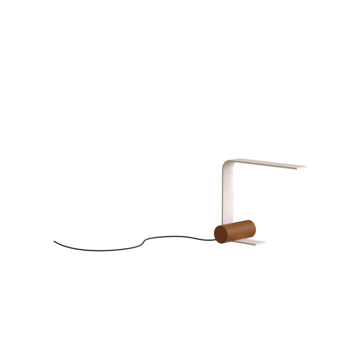 TOOY Nastro 563.31 Beige/Terracotta – bordlampe — produktfoto