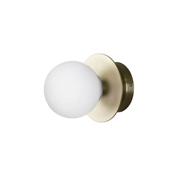 Globen Lighting Art Deco Væg/ Børstet Messing – væglampe — produktfoto