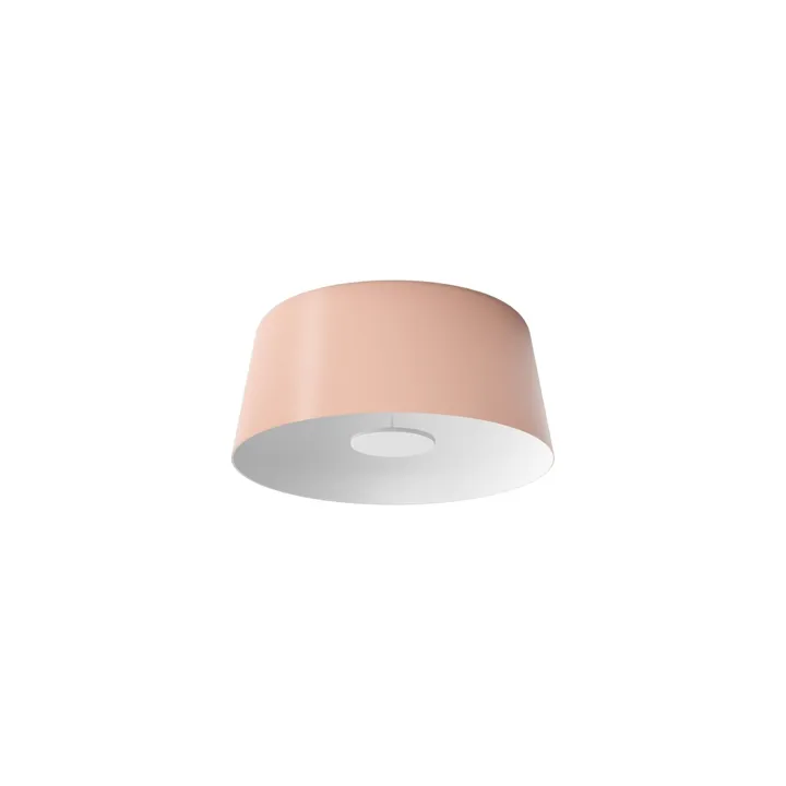 Linea Light collection Delfi_S Ø65 Beige Rød – loftlampe — produktfoto