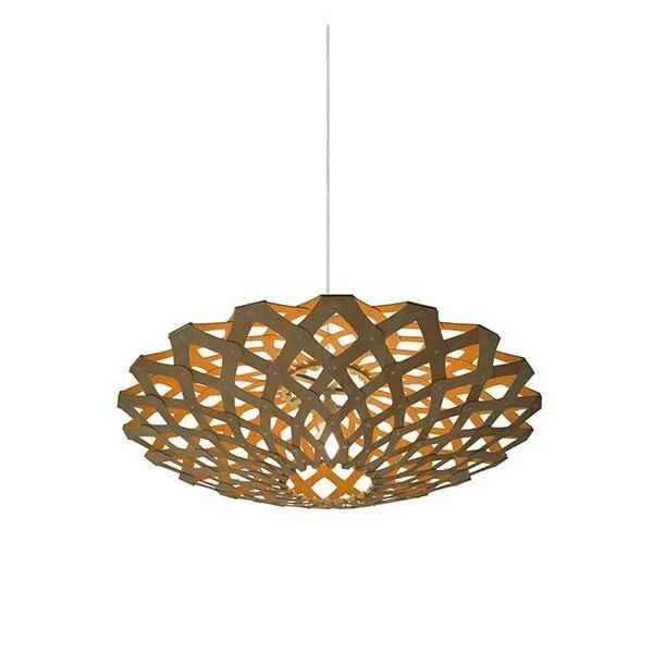 David Trubridge Flax Orange – pendel — produktfoto
