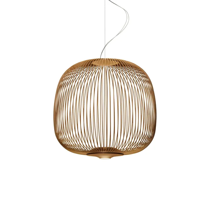 Foscarini Spokes 2 Midi med LED Kobber – pendel — produktfoto