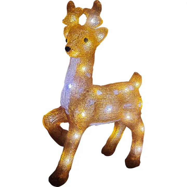 Veli Line Bambi rensdyr, brun – udendørslampe — produktfoto
