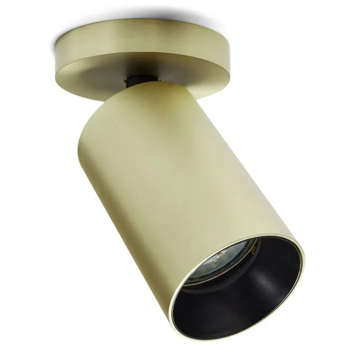 Antidark SpotOn Circle1 Messing – loftlampe — produktfoto