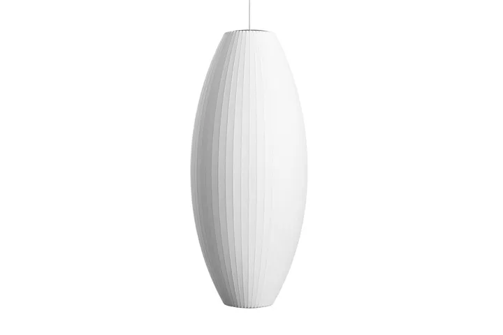HAY Nelson Cigar Bubble Stor Off-White – pendel — produktfoto