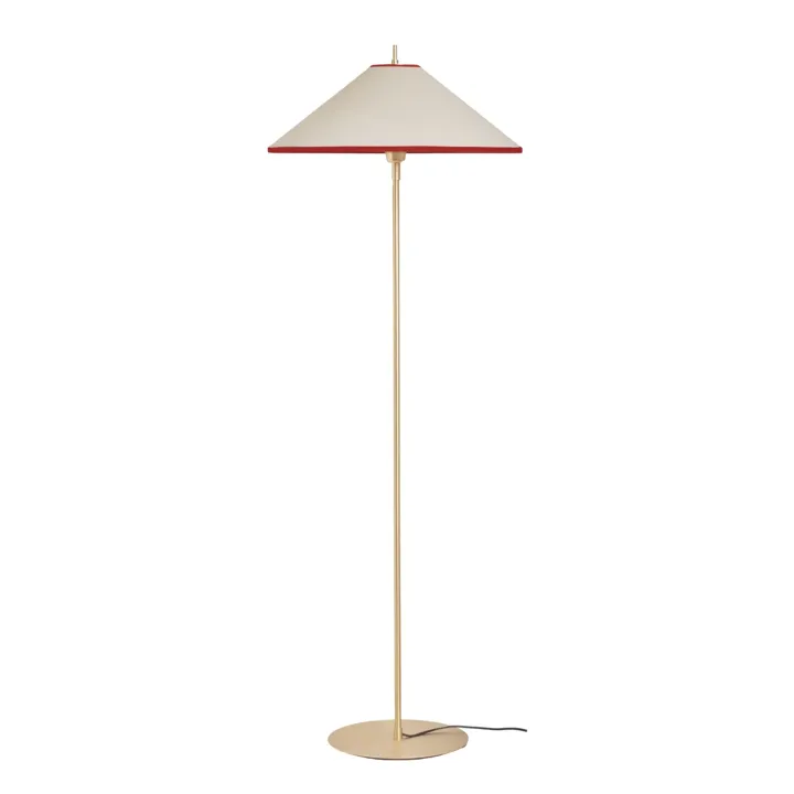 Edgeform Tafta Ø52 Rød/Off-White – gulvlampe — produktfoto