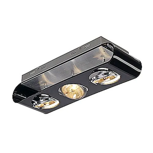 Retrosix 3 QR111 sort loftlampe SLV (outlet) — produktfoto