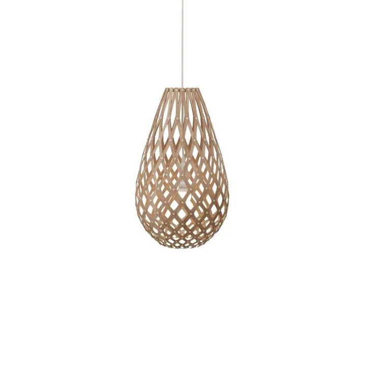 David Trubridge Koura H50 Bamboo – pendel — produktfoto
