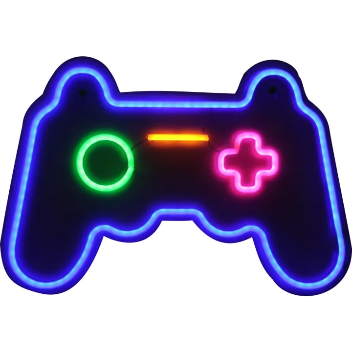 Veli Line Gamer neonskilt – dekorationslys — produktfoto