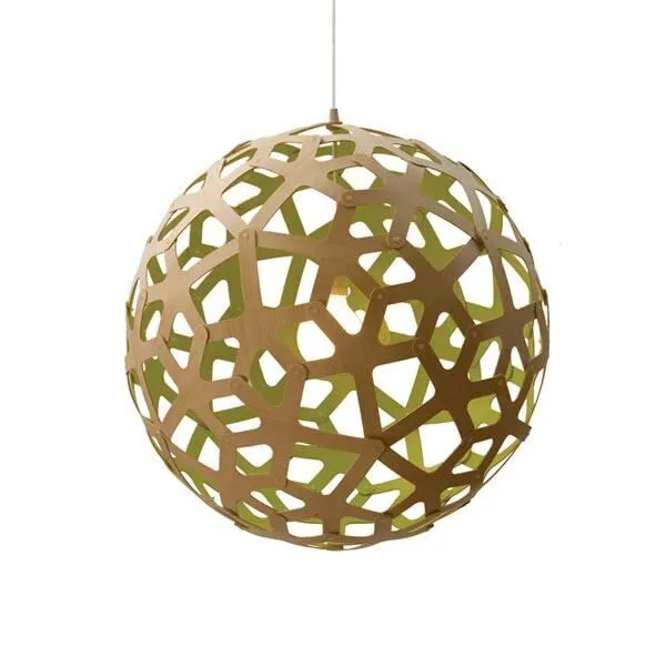 David Trubridge Coral Ø60 Lime – pendel — produktfoto