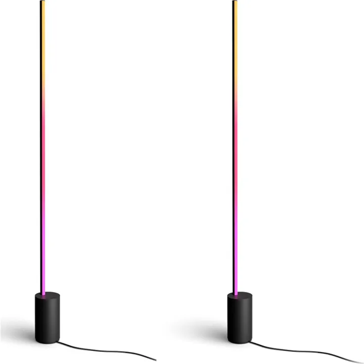 Philips Hue Signe Gradient , sort, 2 stk – gulvlampe — produktfoto