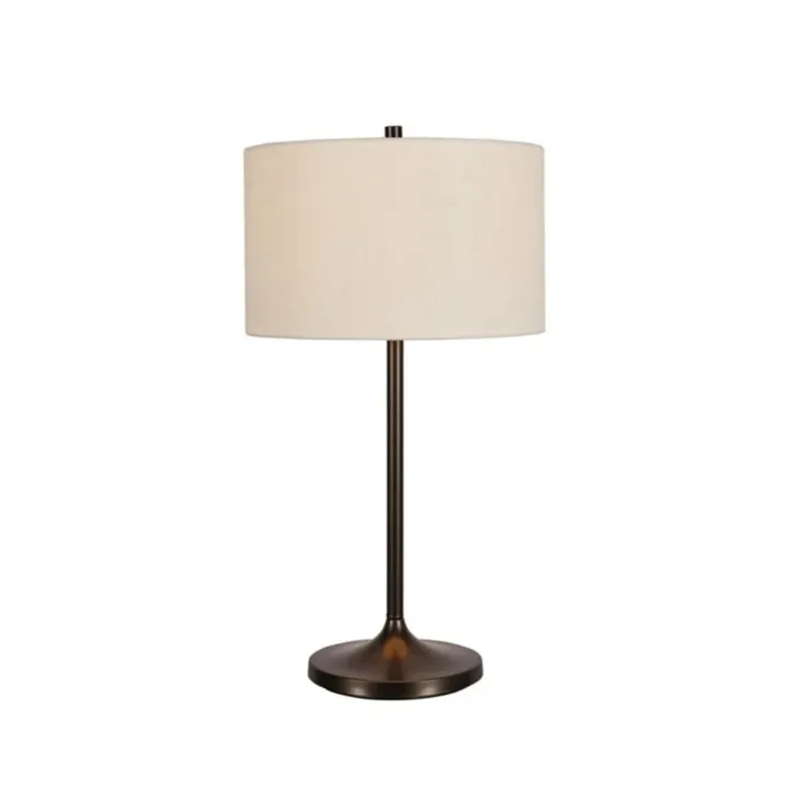 Belid Soft Hvid / Bronze – bordlampe — produktfoto