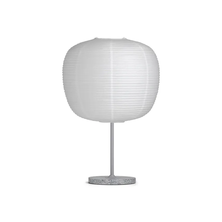 HAY Common Peach Grå & Grå Terrazzo – bordlampe — produktfoto