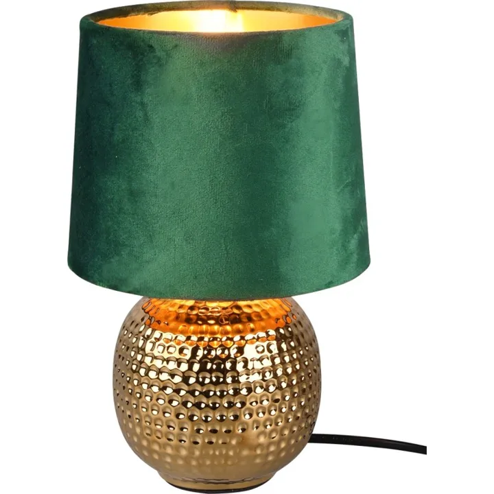 Trio Lighting Sophia , grøn – bordlampe — produktfoto