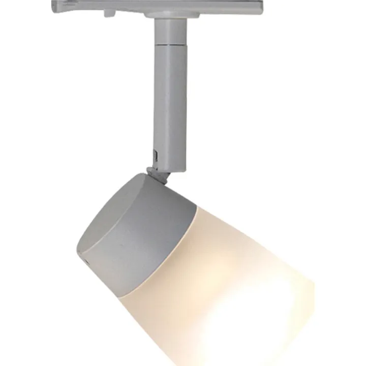 Halo Design Track Glass 1F skinnespot, hvid – spot — produktfoto