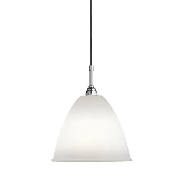 GUBI Bestlite BL9M Mellem Krom/Porcelæn – pendel — produktfoto