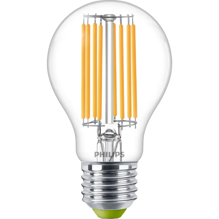 Philips Master Ultra Efficient E27 standardpære, 3000K, 4W – pære — produktfoto
