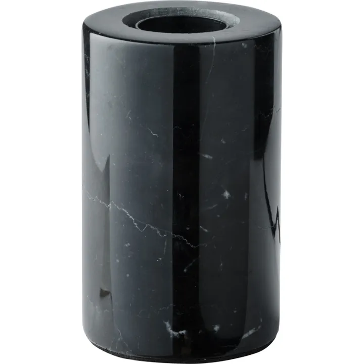 Osram Decor Marble bordlampefod, sort – bordlampe — produktfoto