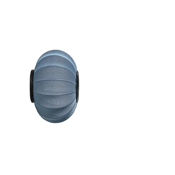 Made By Hand Knit-Wit Oval Ø45 cm Blue Stone – væglampe — produktfoto