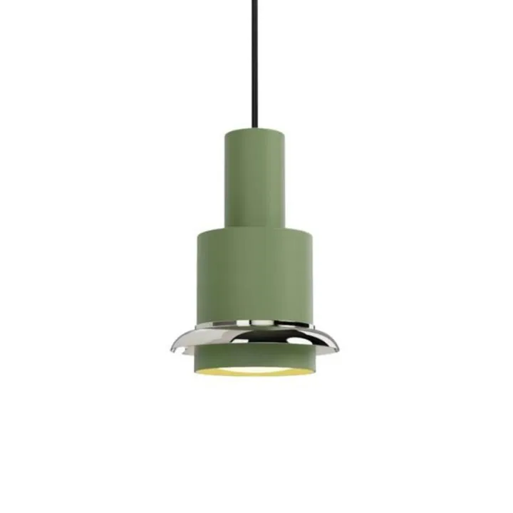 DCW Editions Chaumont Ø19 - Grøn/chrome - DCW éditions – pendel — produktfoto