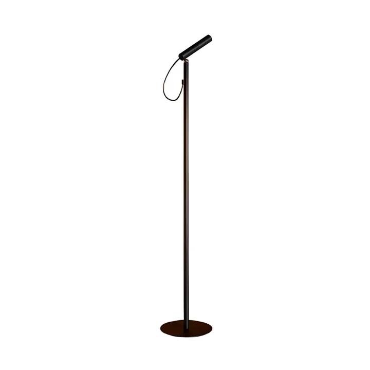 Nemo Type Mat Sort – gulvlampe — produktfoto