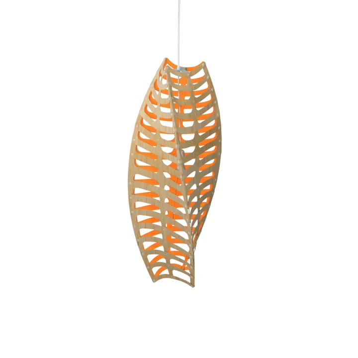 David Trubridge Toru Orange – pendel — produktfoto