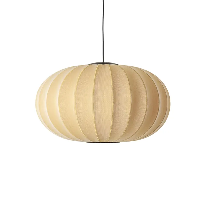 Made By Hand Knit-Wit Oval Ø76 Sunrise LED – pendel — produktfoto