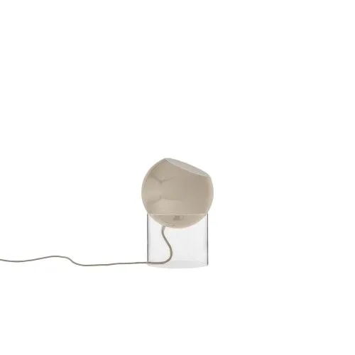 &Tradition Topan VP13 Klar Akryl/Grå Beige – bordlampe — produktfoto