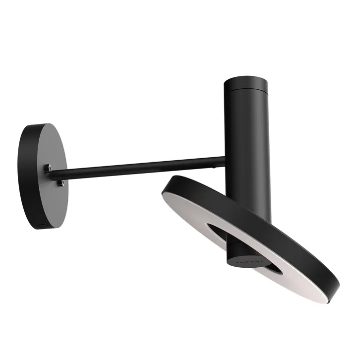 Tonone Beads 35 Downlight Smokey Black – væglampe — produktfoto