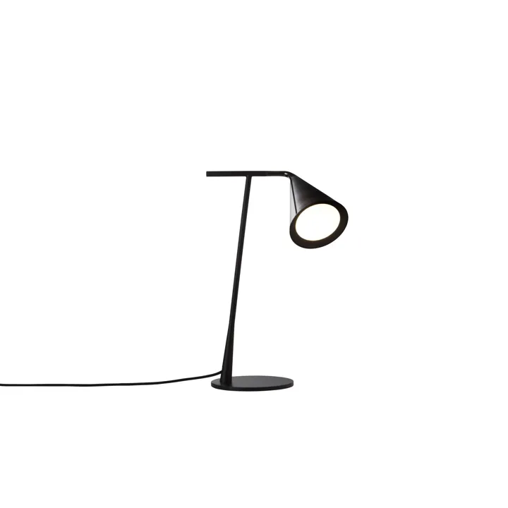 TOOY Gordon 561.31 Mat Sort/Sort Krom – bordlampe — produktfoto