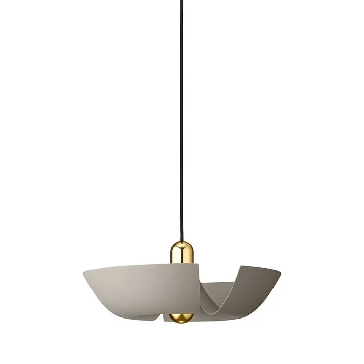 AYTM CYCNUS Taupe/Gold – pendel — produktfoto