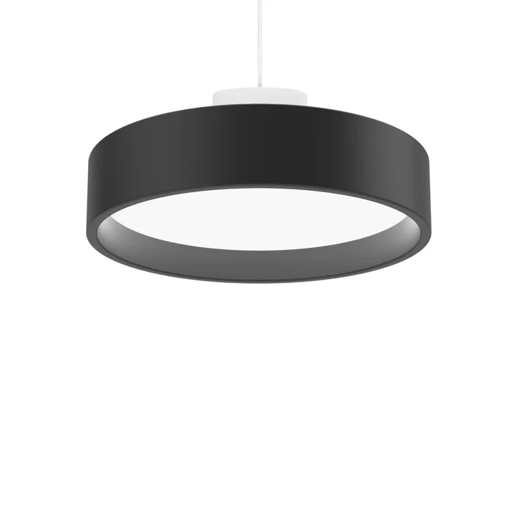 Louis Poulsen LP Circle Opal Diffuser Ø45 3000K & Dali/Switch-Dim Sort – pendel — produktfoto