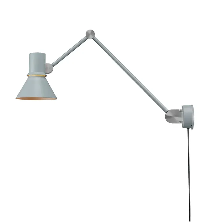 Anglepoise Type 80 W3 med Ledning Grey Mist – væglampe — produktfoto