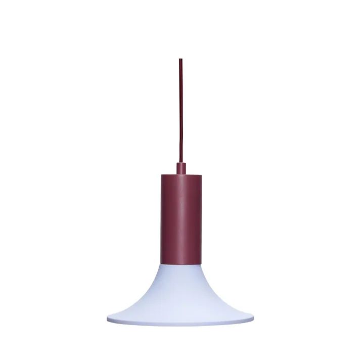 Hübsch Luminary Burgundy/Blå – pendel — produktfoto