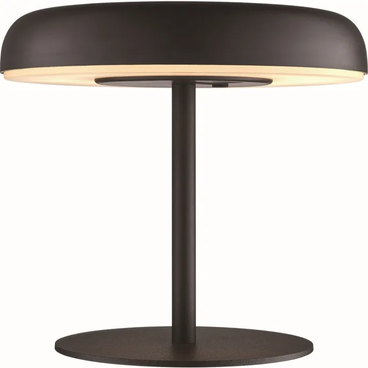 Nordlux Elmer genopladelig & solcelle , sort – udendørslampe — produktfoto