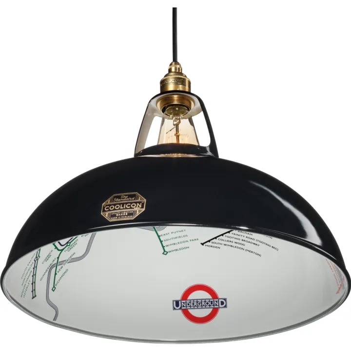Coolicon Original 1933 Underground , sort, Ø29 cm – pendel — produktfoto