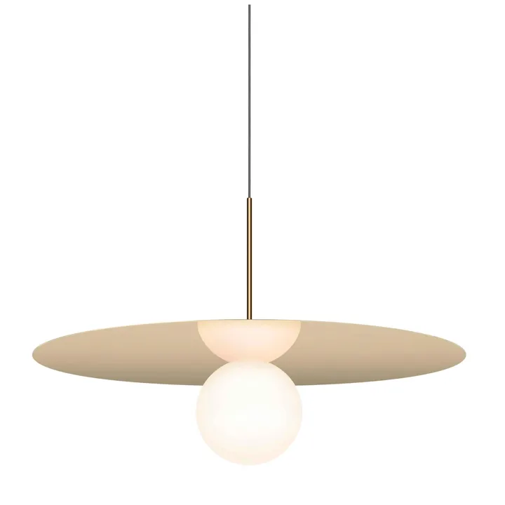 Pablo Designs Bola Disc 32 Messing – pendel — produktfoto