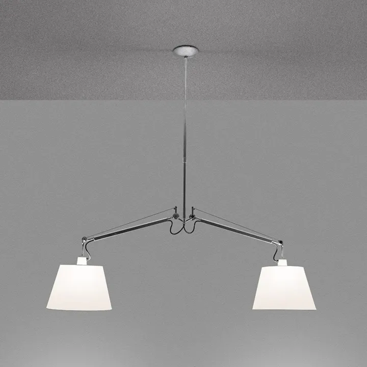 Artemide Tolomeo Basculante 2 x Ø24 – pendel — produktfoto