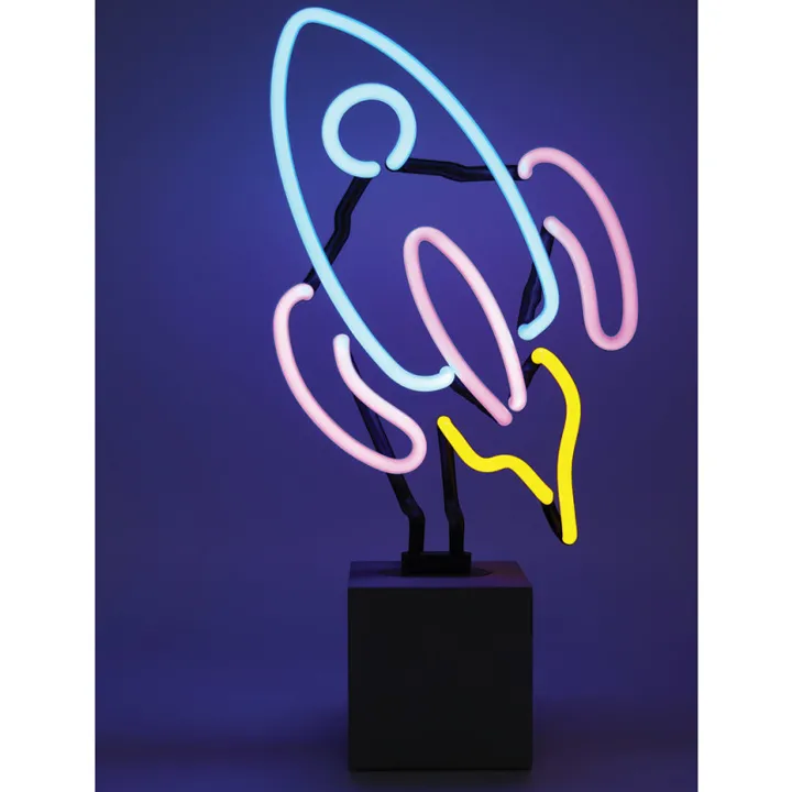 Locomocean Raket neonskilt – dekorationslys — produktfoto