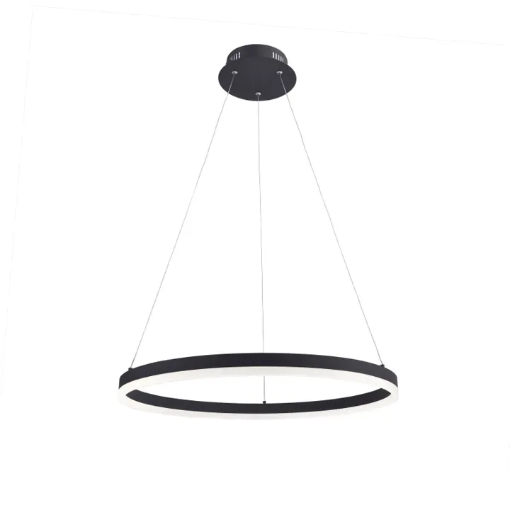 Paul Neuhaus Titus , sort, Ø60 cm – lysekrone — produktfoto