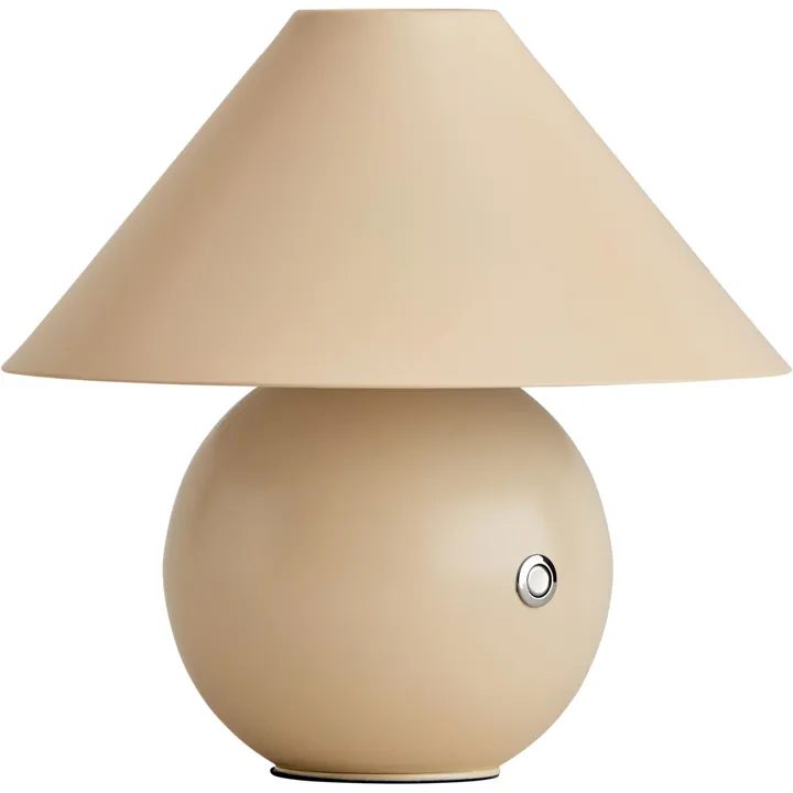 Decotique Cosmo Beige – transportabel bordlampe — produktfoto