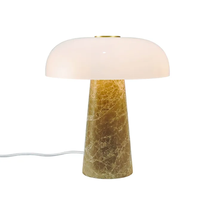 Design For The People Glossy Mini Beige – bordlampe — produktfoto