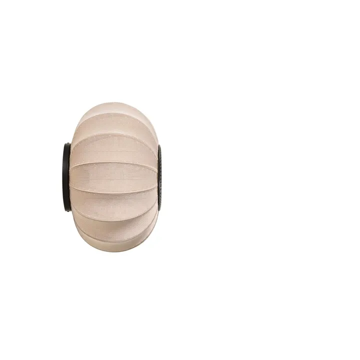 Made By Hand Knit-Wit Oval Ø45 cm Sand Stone – væglampe — produktfoto