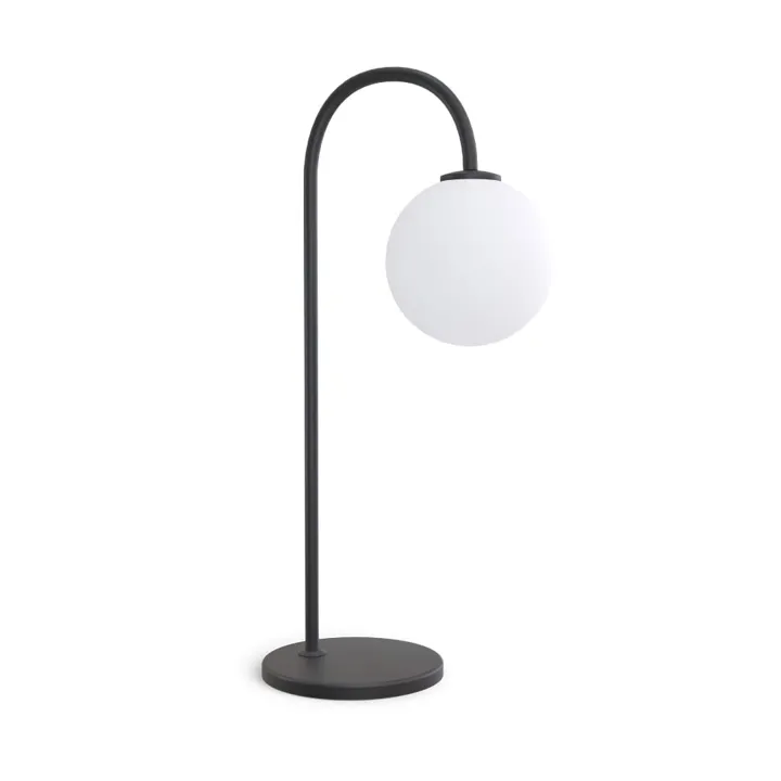 Herstal Ballon Sort – bordlampe — produktfoto